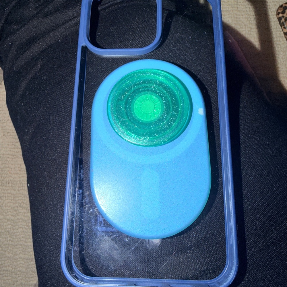 Blue and Green Phone Case